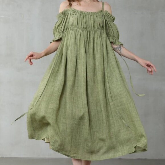 Linennaive La Luna 11 dress - XXL / 2X - Picture 1 of 7